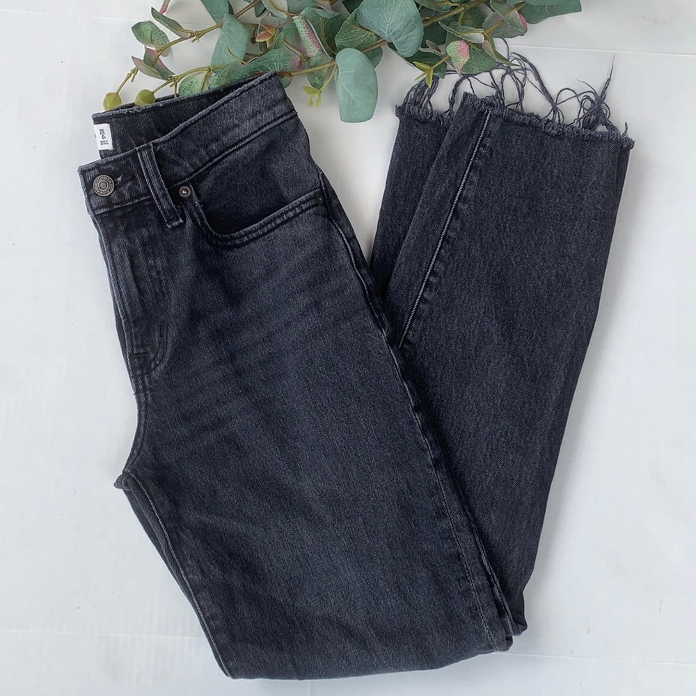 Abercrombie & Fitch distressed boyfriend jeans
